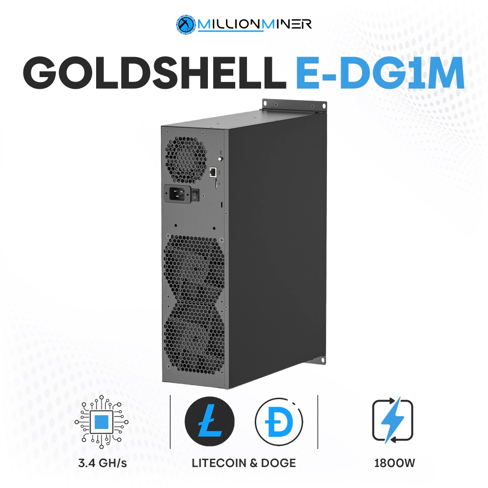 Goldshell E-DG1M (3.4 GH/s Scrypt Miner) Miner
